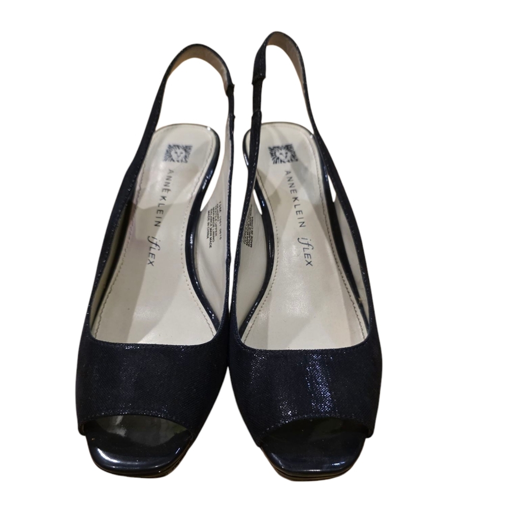 Anne Klein iFlex - Navy - Heels - Size 7 1/2